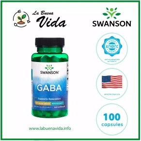 Gaba - High Potency 500 mg. La Buena Vida