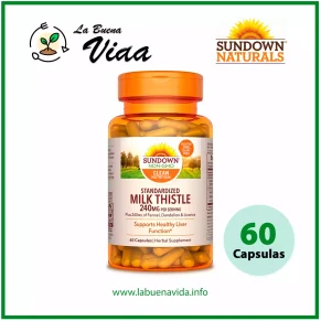 Millk Thistle Xtra 240 mg. Sundown la buena vida