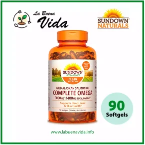 Omega Complete 1400 mg. Sundown la buena vida