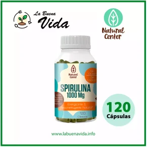 Spirulina 500 mg. natural center