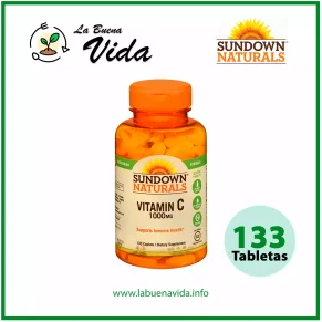 Vitamina C-1000 mg. sundown la buena vida